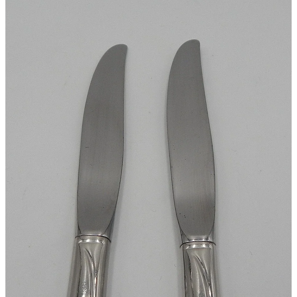 Oneida Flight Reliance Dinner Knives Stainless USA 9 Inch Set of 2